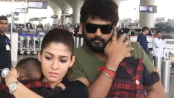 Nayanthara gets clicked with her husband and adorable twins