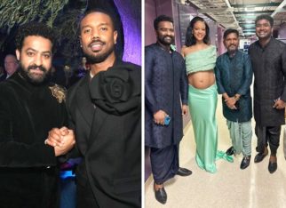 Oscars 2023: Jr. NTR strikes a pose with Creed III star Michael B. Jordan at after party; ‘Naatu Naatu’ singers meet Rihanna, see photos
