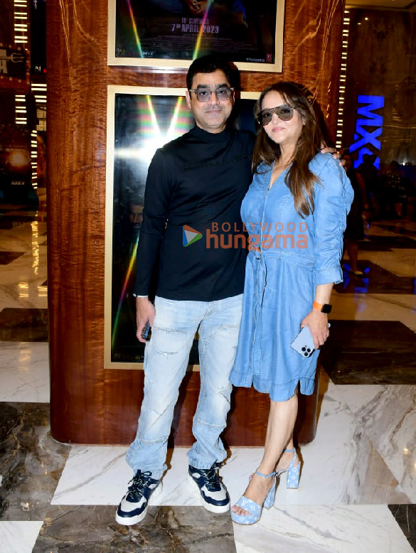 photos aditya roy kapur mrunal thakur and murad khetani attend the trailer launch of gumraah 3