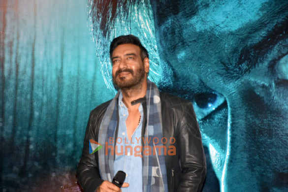 photos ajay devgn tabu bhushan kumar and deepak dobriyal snapped at the trailer launch of bholaa 2