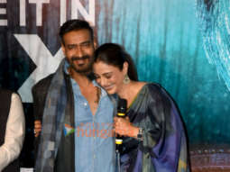 Photos: Ajay Devgn, Tabu, Bhushan Kumar and Deepak Dobriyal snapped at the trailer launch of Bholaa
