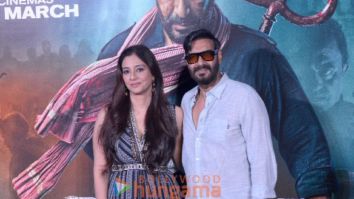 Photos: Ajay Devgn and Tabu snapped promoting Bholaa in Delhi