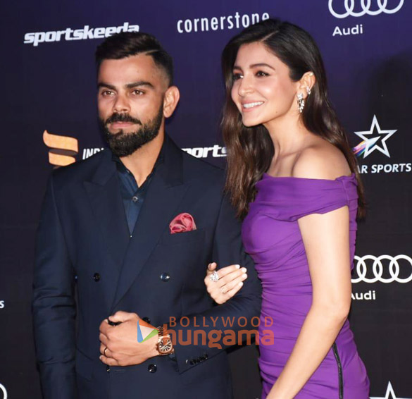Photos: Ranveer Singh, Anushka Sharma, Virat Kohli and others grace the red carpet of fourth edition of Indian Sports Honours | Parties & Events