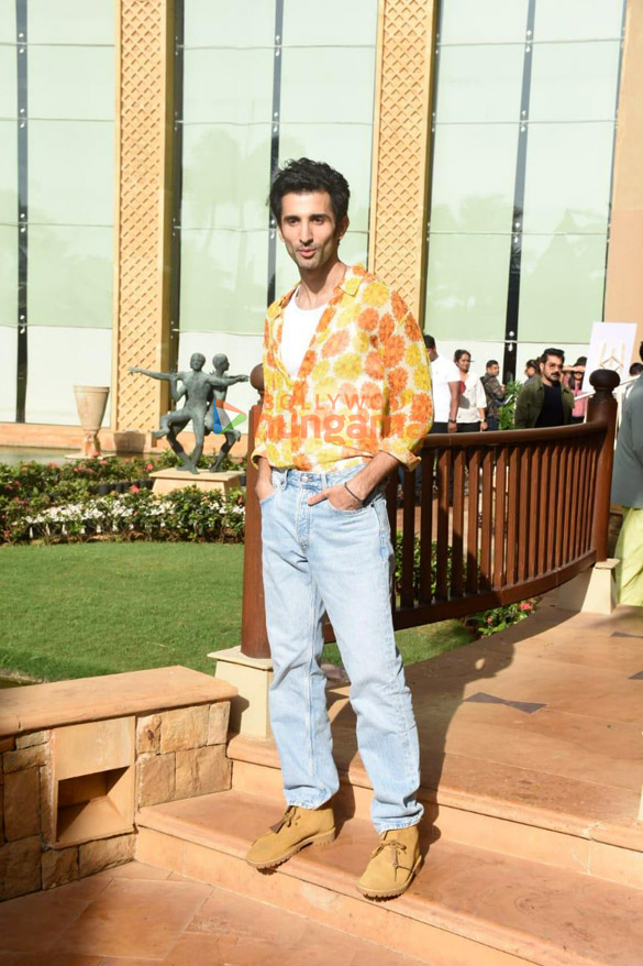photos aparshakti khurana aditi rao hydari prosenjit chatterjee and sidhant gupta snapped promoting their show jubilee 1