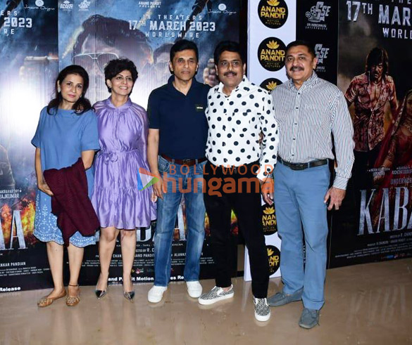 photos celebs grace the premiere of kabzaa 1
