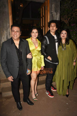 Photos: Govinda and family snapped at his son Yashvardhan’s birthday celebrations