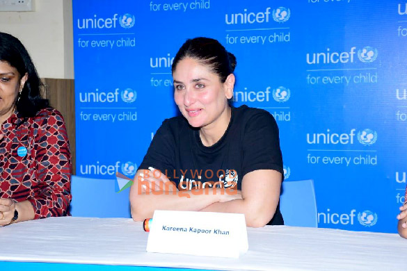 Photos: Kareena Kapoor Khan on behalf of Unicef  visits a school in Mithanagar