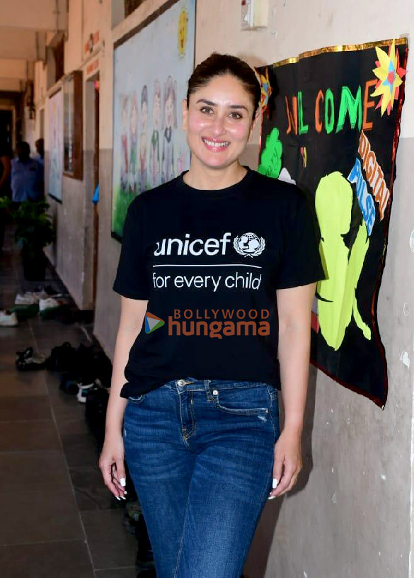 photos kareena kapoor khan on behalf of unicef visits a school in mithanagar 6