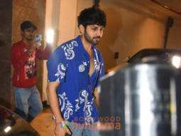 Photos: Kartik Aaryan and Kriti Sanon snapped at Manish Malhotra’s house in Bandra