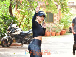 Photos: Malaika Arora spotted outside Diva Yoga in Bandra