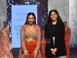 Photos: Malaika Arora walks the ramp for designer Bhumika Sharma at Lakme Fashion Week 2023 – Day 4