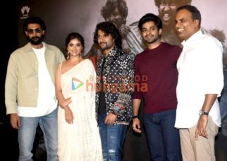 Photos: Nani, Keerthy Suresh, Rana Daggubati and Dheekshith Shetty snapped promoting Dasara