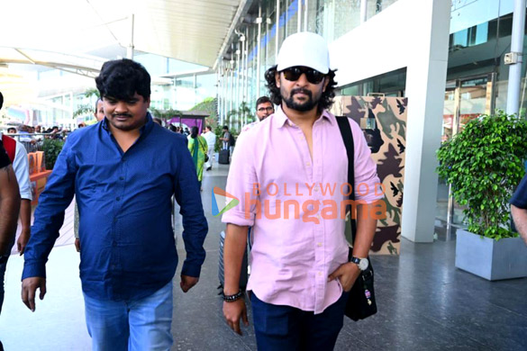 Photos: Nani snapped at Lucknow airport for the trailer launch of his film Dasara | Parties & Events
