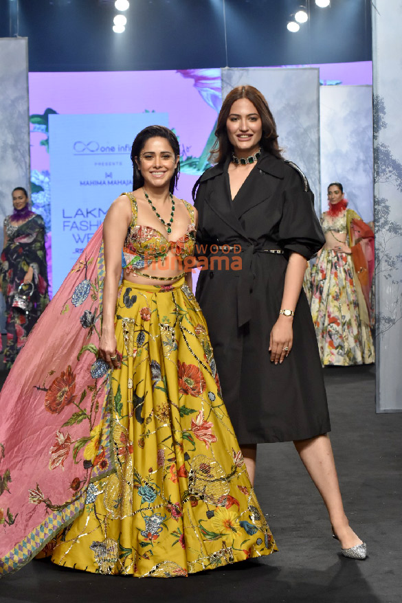 Photos Nushrratt Bharuccha walks the ramp for designer Mahima Mahajan ...