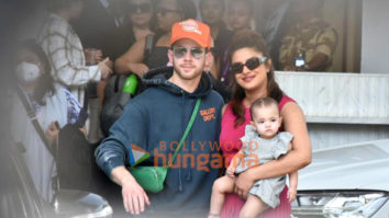 Photos: Priyanka Chopra Jonas and Nick Jonas snapped at the private airport in Kalina
