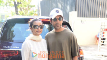 Photos: Rajkummar Rao and Patralekha snapped at PVR Juhu