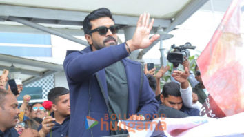 Photos: Ram Charan arrives at New Delhi airport