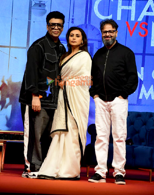 photos rani mukerji karan johar and others snapped attending mrs chatterjee vs norway press conference 6
