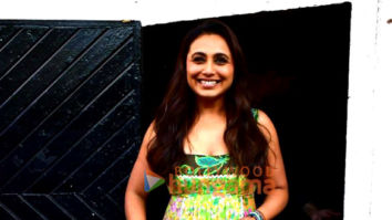 Photos: Rani Mukerji spotted at Mehboob Studios in Bandra