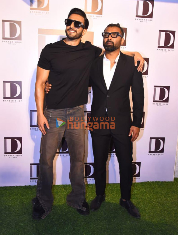 Photos: Ranveer Singh and other celebs attend the launch of stylist Darshan Yewalekar’s salon D Barber Shop | Parties & Events