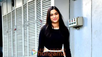 Photos: Saiee Manjrekar snapped in Bandra