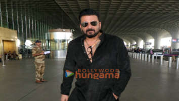 Photos: Sanjay Dutt, Sara Ali Khan and Alaya F snapped at the airport