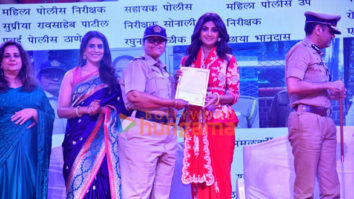 Photos: Shilpa Shetty and Sonali Kulkarni snapped with the Nirbhaya Squad Women Officers on Women’s Day
