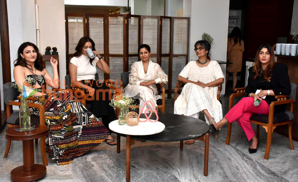 photos soha ali khan lisa mishra and others snapped at international womens days celebration panel 1
