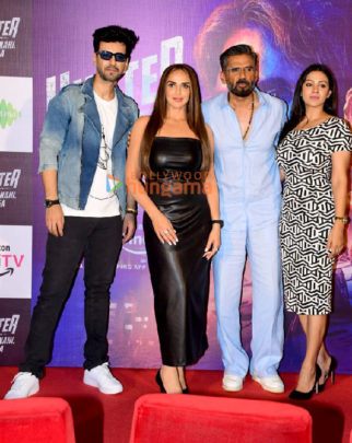 Photos: Suniel Shetty, Karanvir Sharma, Esha Deol and others snapped at the Hunter trailer launch