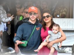 Priyanka Chopra and Nick Jonas arrive in Mumbai with baby Malti Marie for the first time, see photos and videos