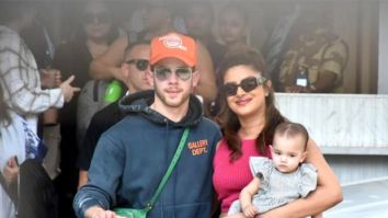 Priyanka Chopra and Nick Jonas arrive in Mumbai with baby Malti Marie for the first time, see photos and videos