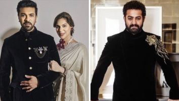 Ram Charan and Jr. NTR make a very stylish team wearing black ethnic outfits at Oscars 2023