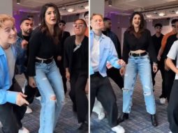 Raveena Tandon dances to ‘Tip Tip Barsa Paani’ with Norwegian group QuickStyle, watch video