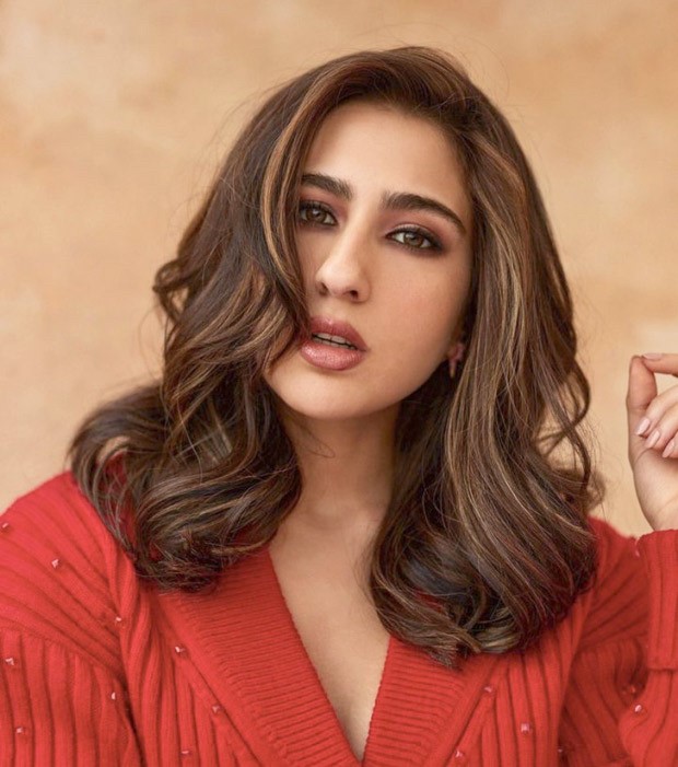 Red is without a doubt Sara Ali Khan's colour, as she proves in David Koma's red coordinated set