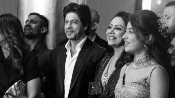 Candid picture of Shah Rukh Khan and Gauri Khan from Alanna Panday-Ivor McCray wedding reception is too good to miss; see post