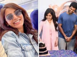 Samantha Ruth Prabhu shares photos with Varun Dhawan, Raj & DK as she wraps Citadel schedule; joins Vijay Deverakonda for Kushi