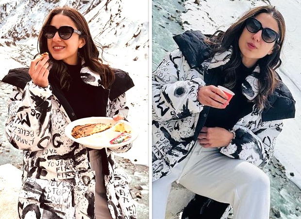 Sara Ali Khan enjoys parathas in mountains as she vacations in Spiti Valley, see photos : Bollywood News
