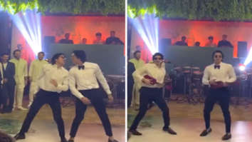 Shah Rukh Khan enjoys ‘I’m The Best’ performance by Ananya Panday’s cousin Ahaan Pandey and Karan Mehta at Alanna Pandey’s wedding