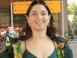 Tamannaah Bhatia goes green for her airport look