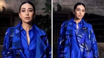 The only midweek blues we want are the ones worn by Karisma Kapoor in her blue kurta outfit
