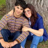 Twinkle Khanna gets flowers from son Aarav on Mother’s Day