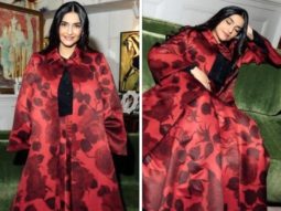 We can’t seem to have enough of Sonam Kapoor’s vibrant red coat and skirt combo from Emilia Wickstead