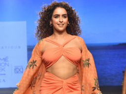 We love Sanya Malhotra’s confidence as she fearlessly walks the ramp!