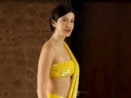 Woah! Shanaya Kapoor flaunts her perfect curves in bright yellow saree