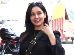 You can never go wrong with a little black dress, Neha Sharma proves that!