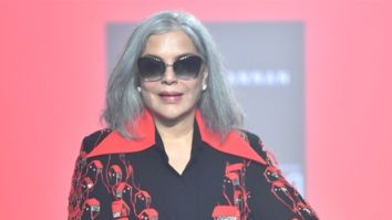 Zeenat Aman shares her experience walking Lakme Fashion Week ramp; says, “There was a butterfly or two fluttering in my stomach”