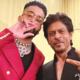 Shah Rukh Khan poses with AP Dhillon for a picture as well as sets the stage on fire with Ranveer Singh and Varun Dhawan as he shakes a leg on Brown Munde at NMACC