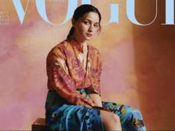 Alia Bhatt gleams on the cover of Vogue India, revealing her bold and stunning persona in a thigh-high slit skirt and flowery top