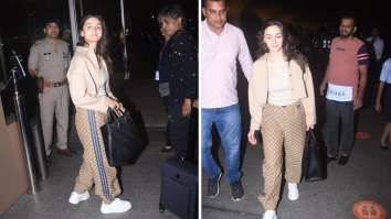 Alia Bhatt is all smiles at the airport as she heads to the US for MET Gala 2023 debut, see pics