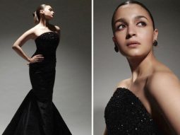 Alia Bhatt sets hearts racing at the Filmfare Awards in a show-stopping black gown that exudes elegance and drama